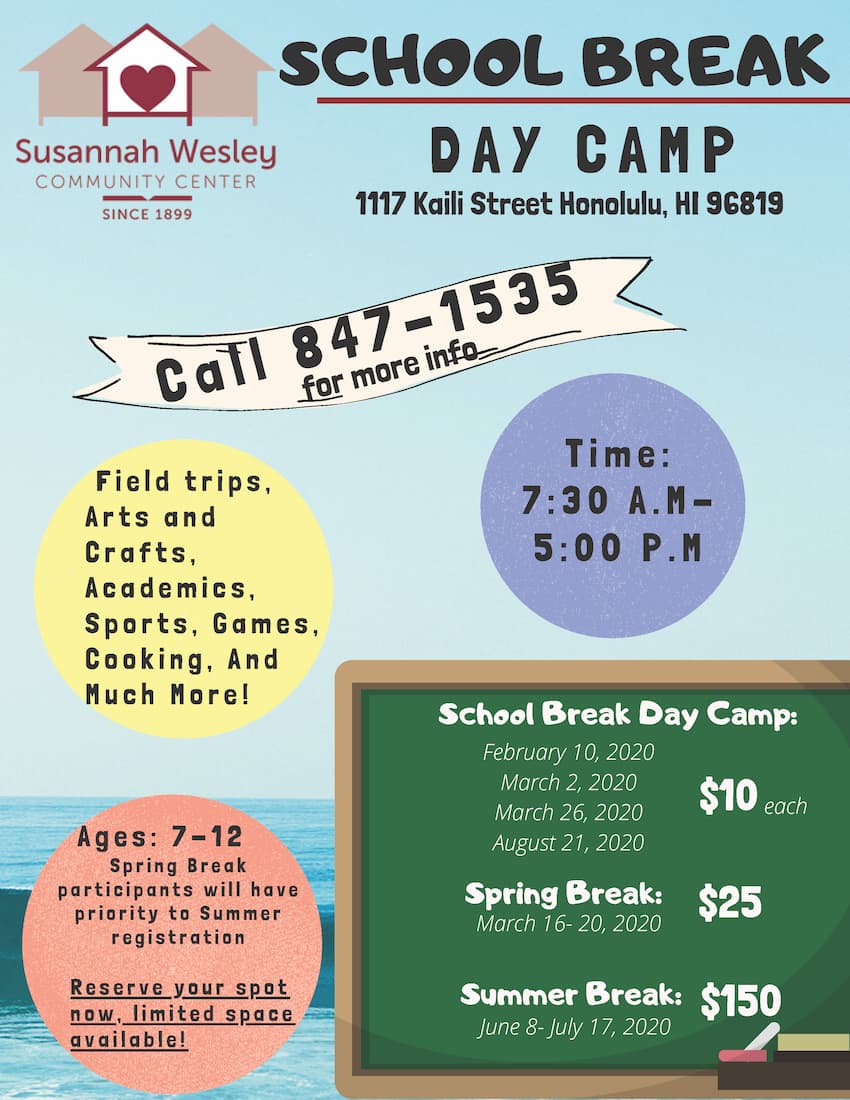 School Break Flyer